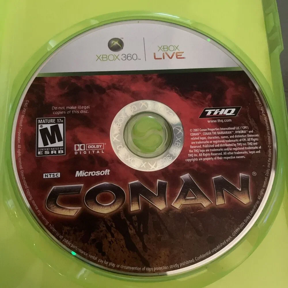 Conan Xbox 360 Video Game